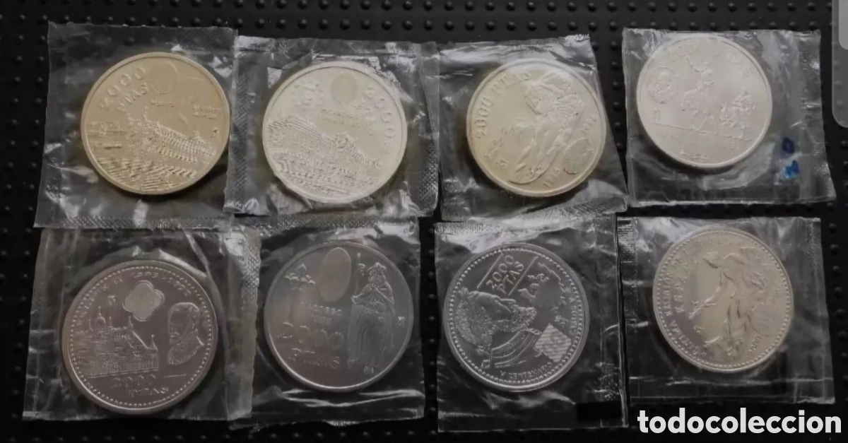 Monedas FNMT: 2000 PESETAS Espa&ntilde;a plata - Foto 1