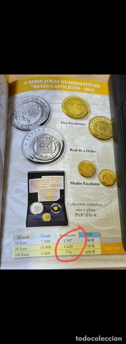 Monedas FNMT: 20&euro; joyas numism&aacute;ticas 2014 tirada 1620 monedas - Foto 2