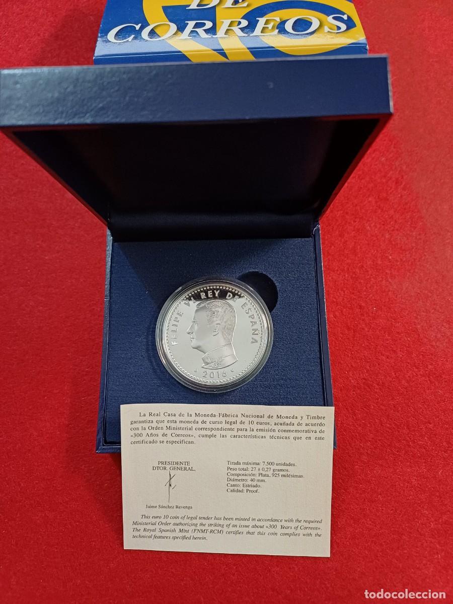 Monedas FNMT: 2016 - 10&euro; PROOF CORREOS Y TELEGRAFOS - FNMT - Foto 5