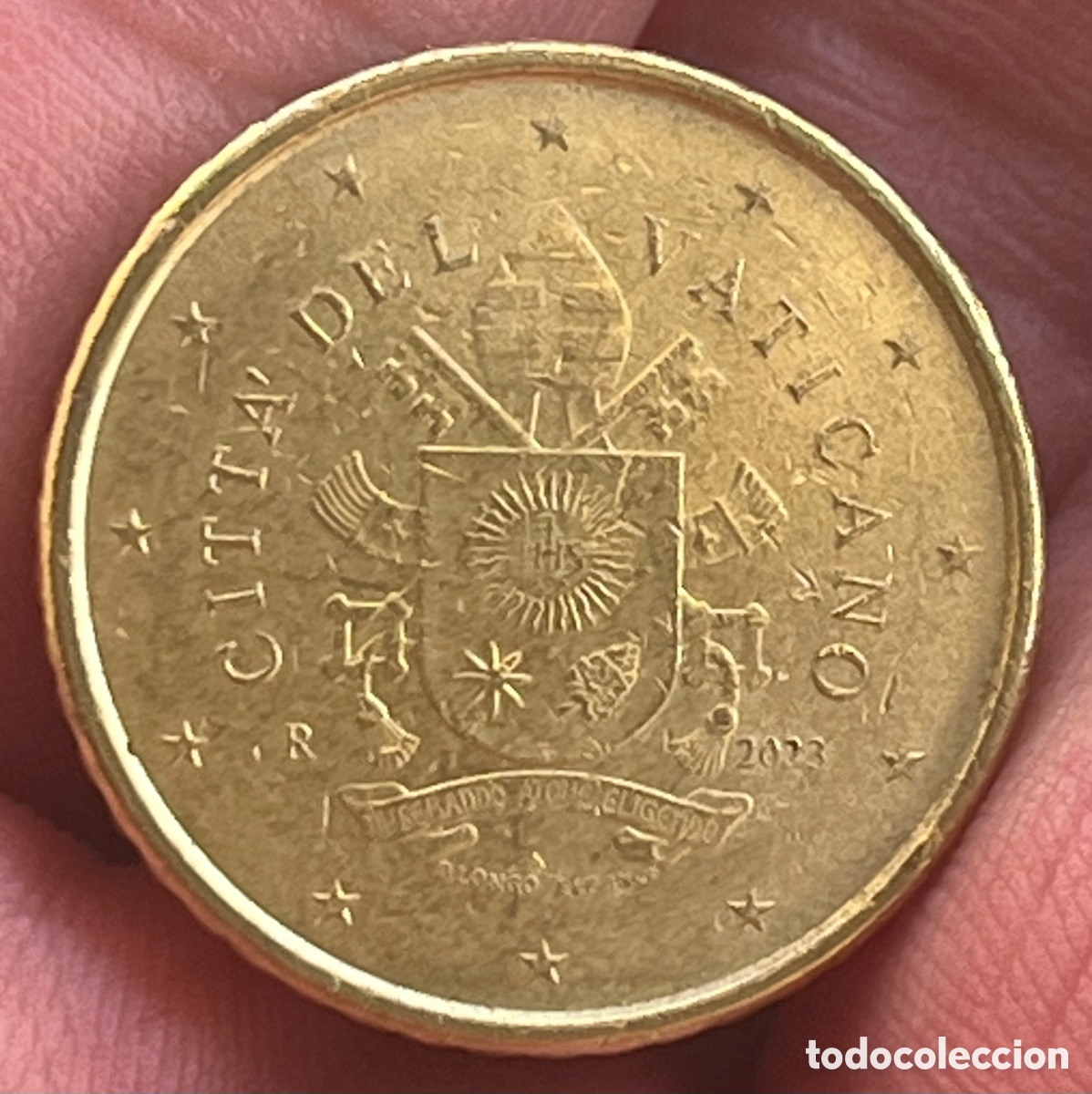 Monedas FNMT: MONEDA DE 50 C&Eacute;NTIMOS DE EURO CIUDAD DEL VATICANO - Foto 2
