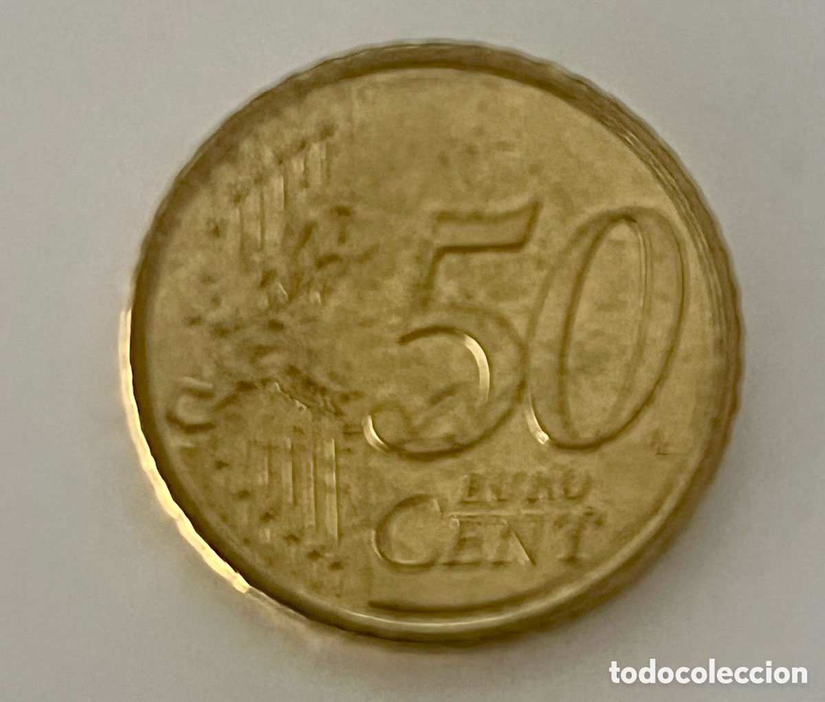 Monedas FNMT: MONEDA DE 50 C&Eacute;NTIMOS DE EURO CIUDAD DEL VATICANO - Foto 1