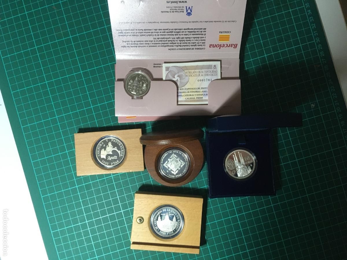 Monedas FNMT: Colecci&oacute;n de monedas en plata de la FNMT tem&aacute;tica &rdquo;Barcelona&rdquo; - Foto 2