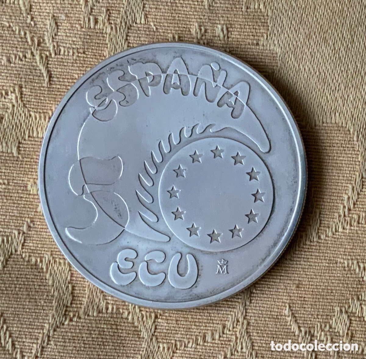 Monedas FNMT: MONEDA DE 5 ECU DE 1989 ESPA&Ntilde;A CASA DE LA MONEDA - Foto 11