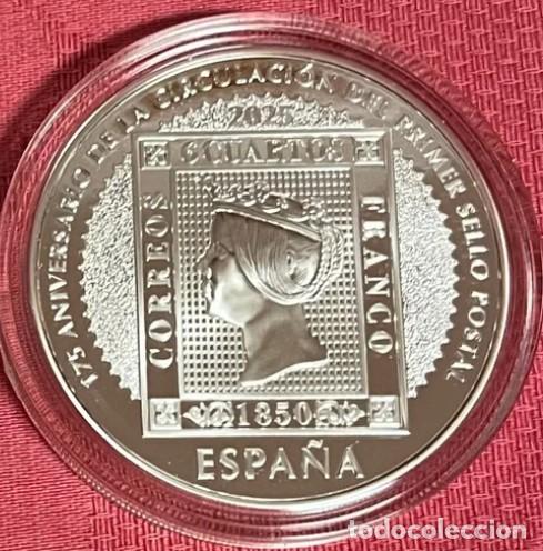 Monedas FNMT: 2025 - 10&euro; PROOF PRIMER SELLO POSTAL FNMT - Foto 4