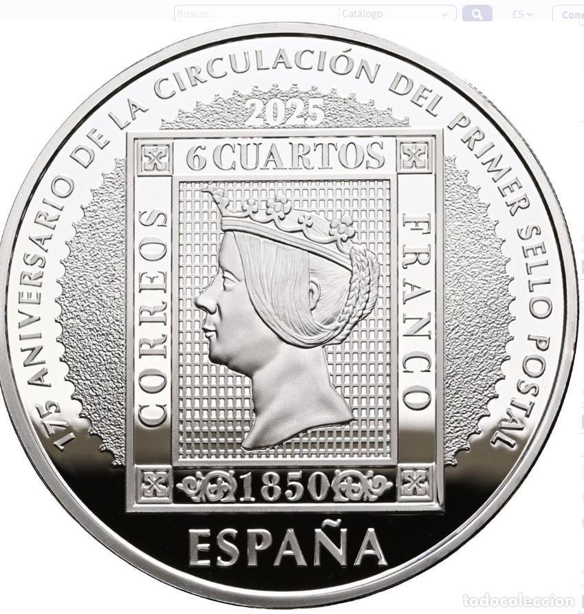 Monedas FNMT: 2025 - 10&euro; PROOF PRIMER SELLO POSTAL FNMT - Foto 6