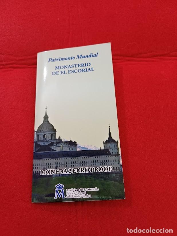 Monedas FNMT: 2013 CARTERA PROOF 2&euro; Monasterio El Escorial FNMT - Foto 1