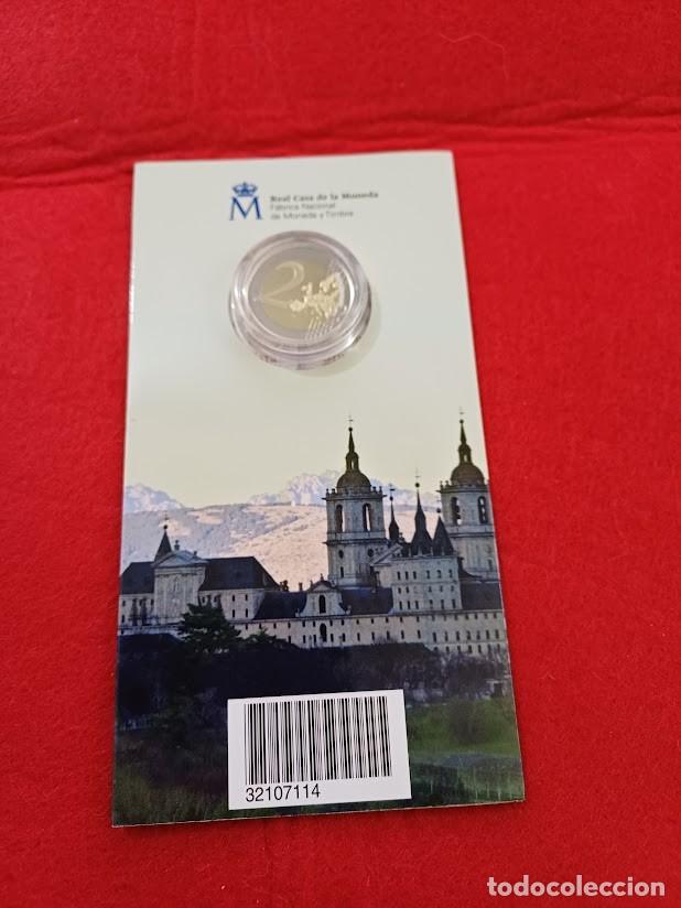 Monedas FNMT: 2013 CARTERA PROOF 2&euro; Monasterio El Escorial FNMT - Foto 2