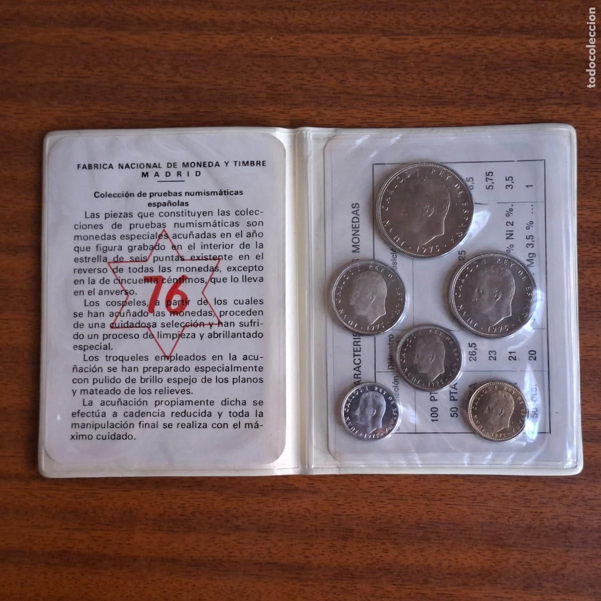Monedas FNMT: Pruebas numism&aacute;ticas FNMT &bull; 1976 - Foto 2