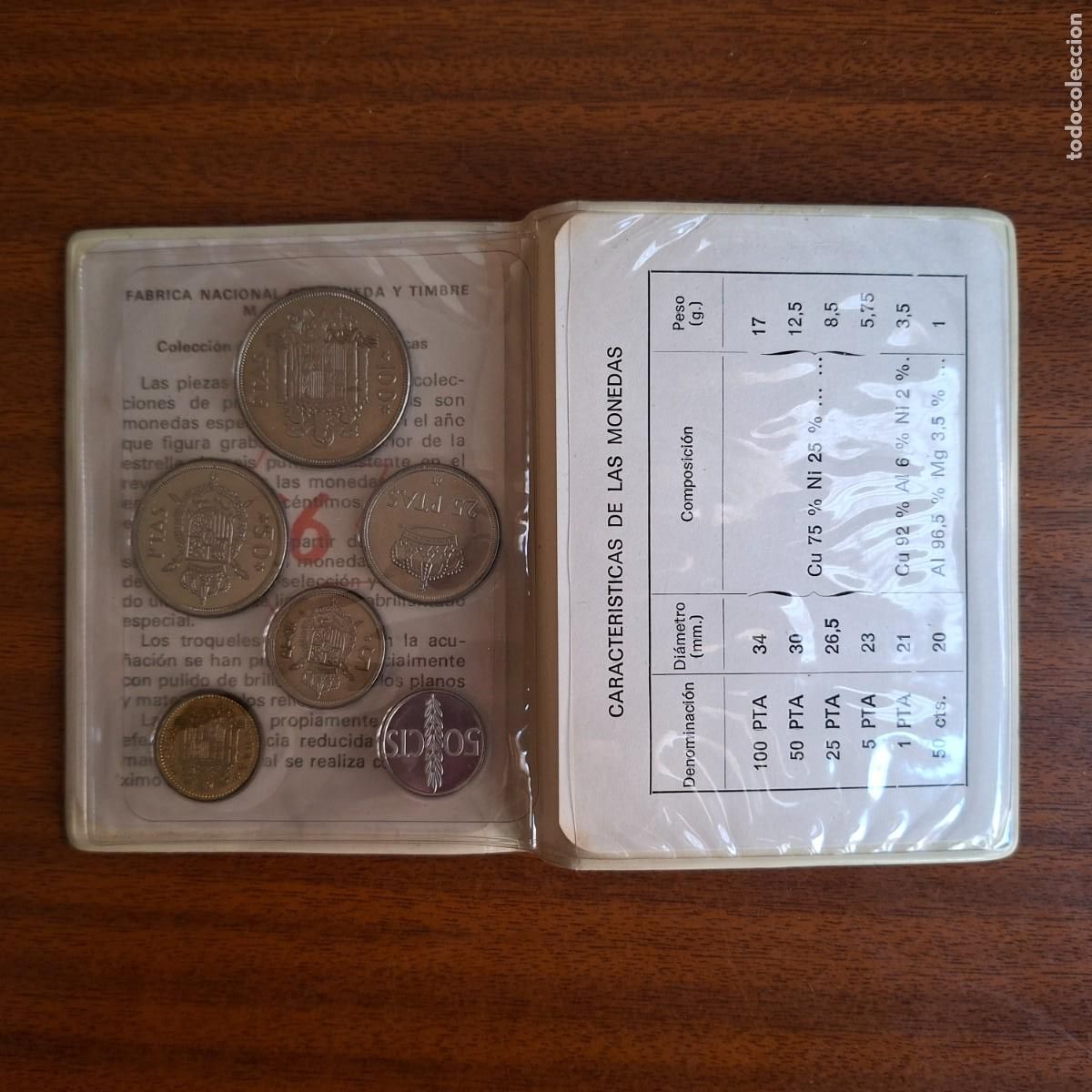 Monedas FNMT: Pruebas numism&aacute;ticas FNMT &bull; 1976 - Foto 3