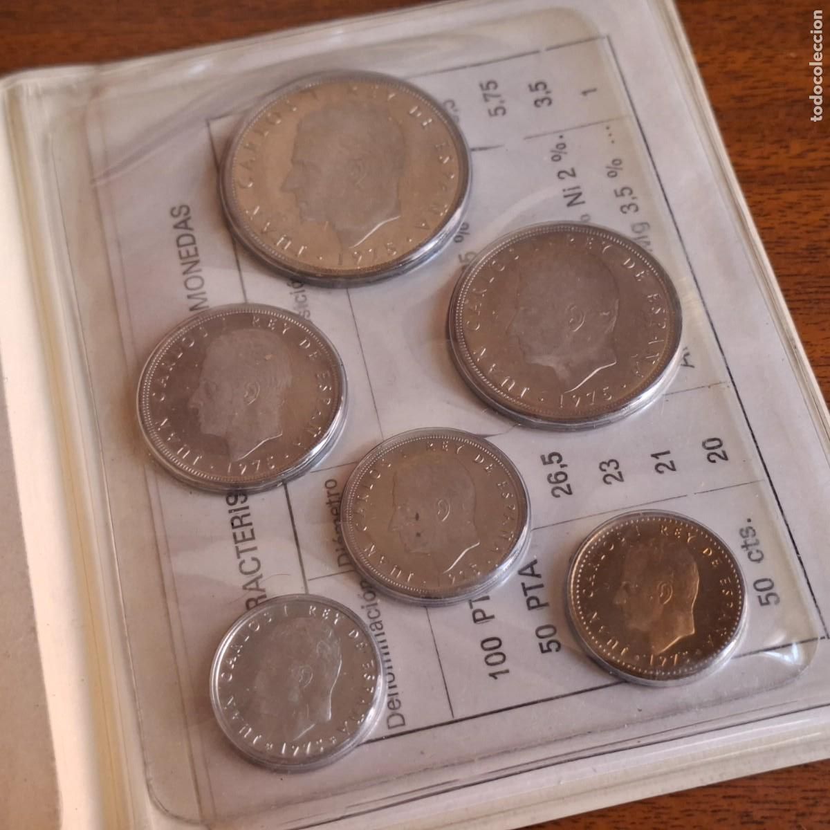 Monedas FNMT: Pruebas numism&aacute;ticas FNMT &bull; 1976 - Foto 5