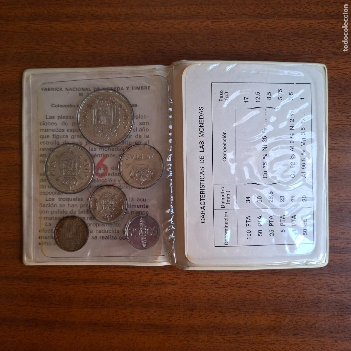 Monedas FNMT: Pruebas numism&aacute;ticas FNMT &bull; 1976 - Foto 3