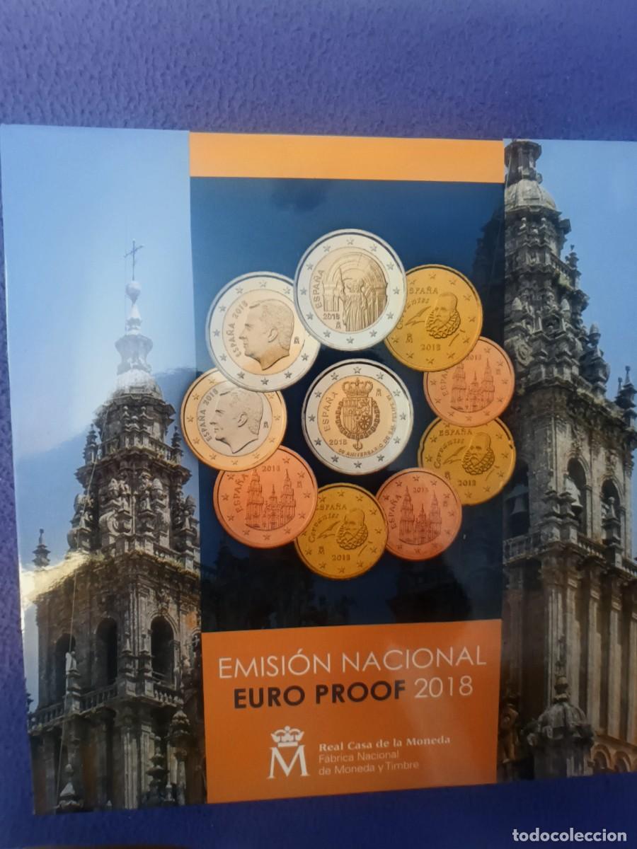 Monedas FNMT: 2018, EUROSET PROOF ESPA&Ntilde;A - Foto 2