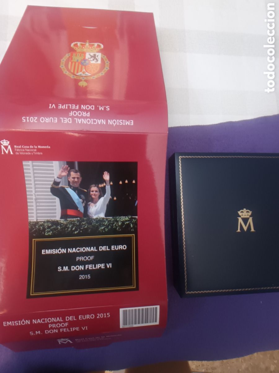 Monedas FNMT: 2015, EUROSET PROOF ESPA&Ntilde;A - Foto 1