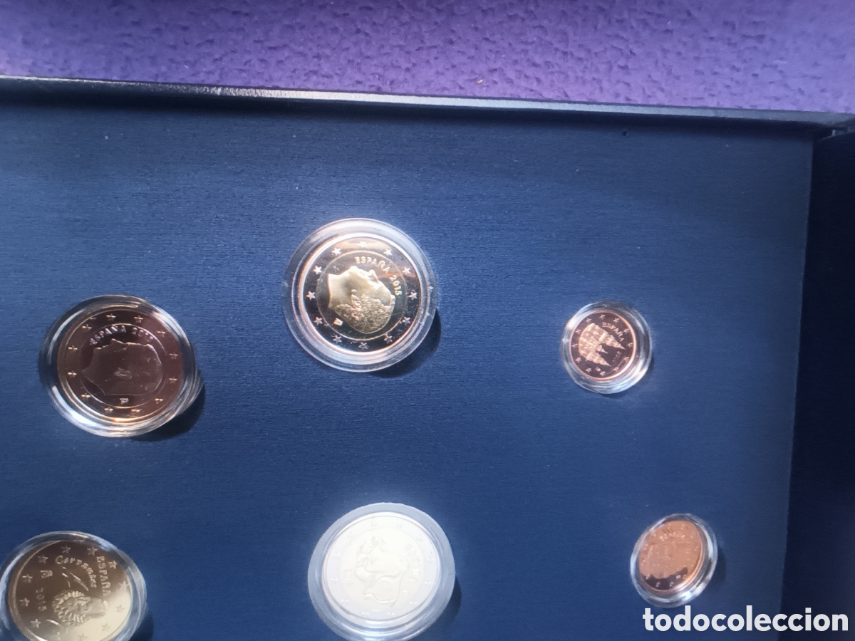 Monedas FNMT: 2015, EUROSET PROOF ESPA&Ntilde;A - Foto 5