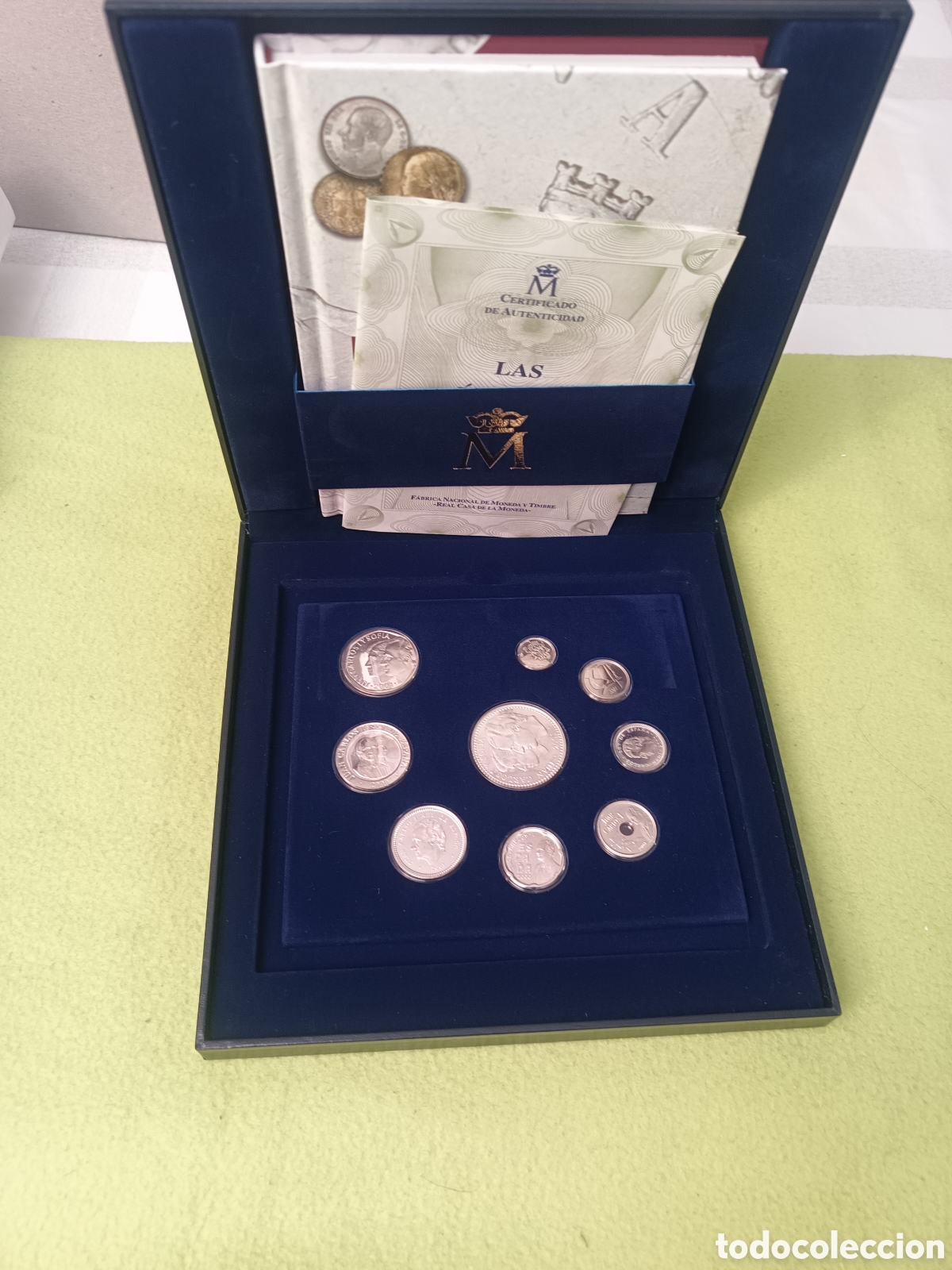 Monedas FNMT: 2001, LAS &Uacute;LTIMAS PESETAS EN PLATA - Foto 4