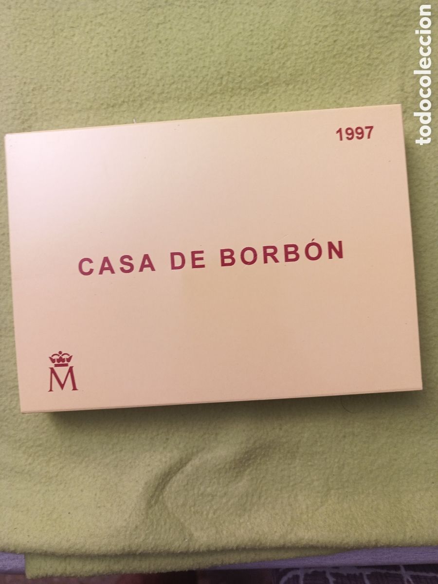 Monedas FNMT: 1997, 1&ordf; SERIE CASA DE BORBONES EN PLATA - Foto 2