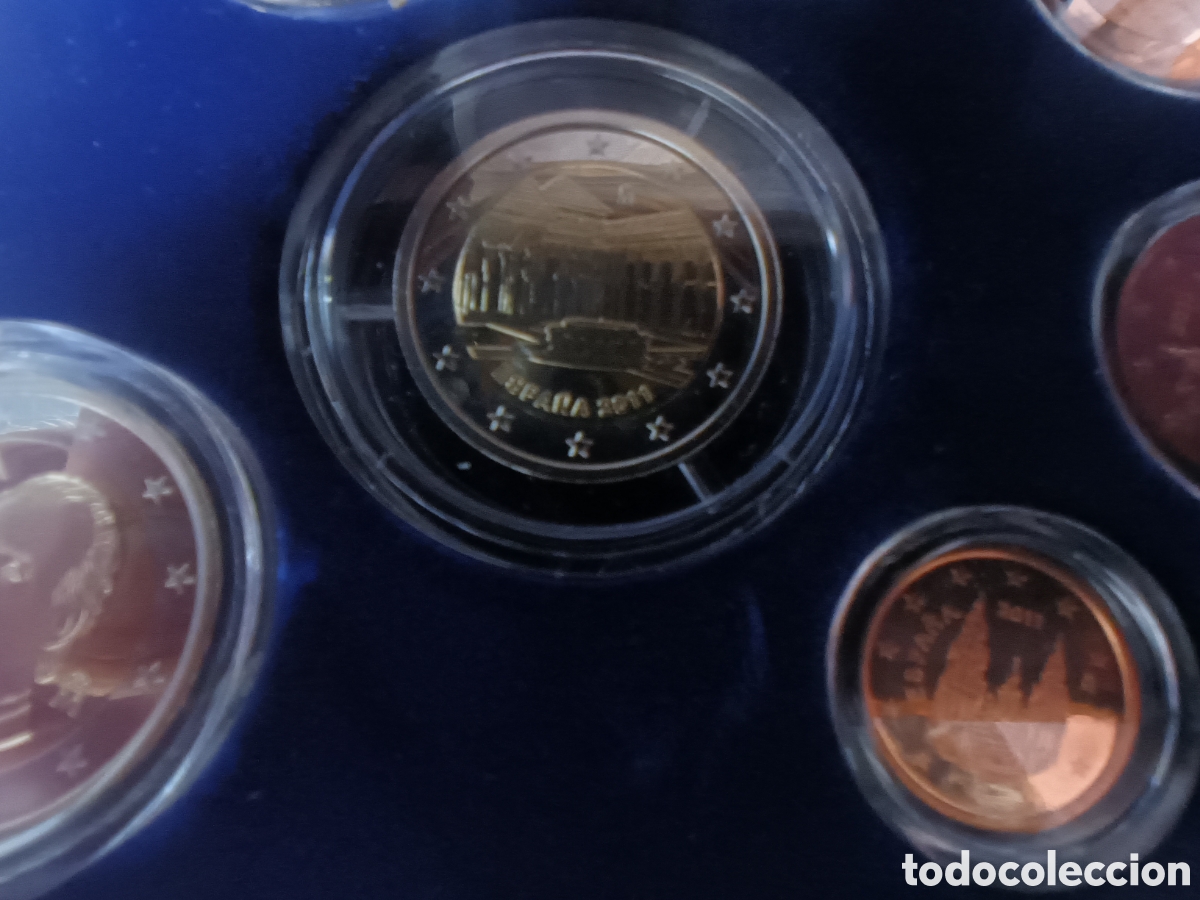 Monedas FNMT: 2011, EUROSET PROOF ESPA&Ntilde;A - Foto 3