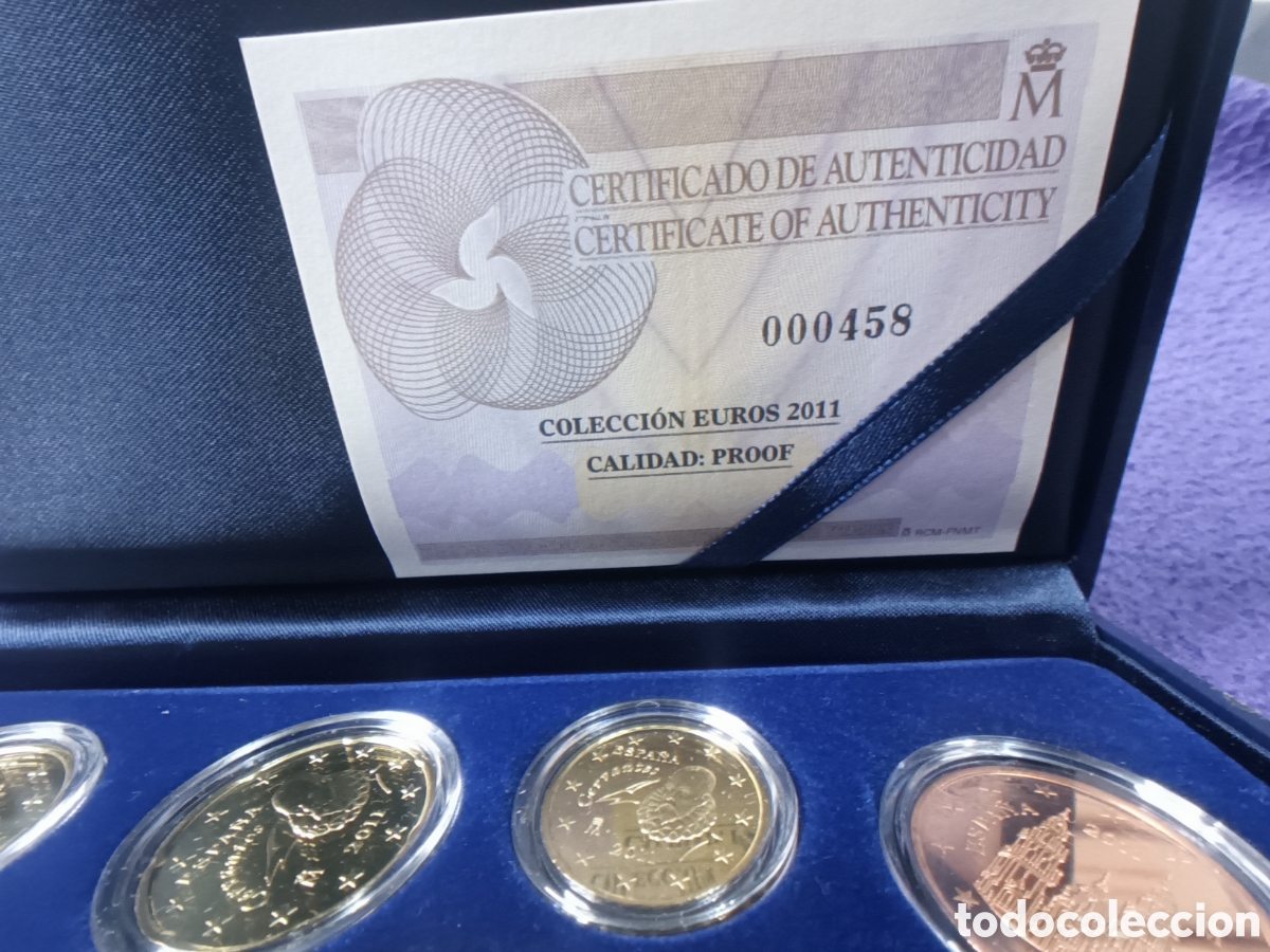 Monedas FNMT: 2011, EUROSET PROOF ESPA&Ntilde;A - Foto 4