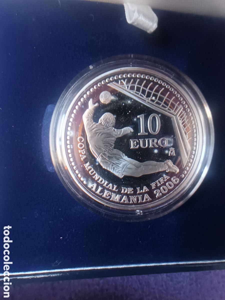 FNMT Coins: 2003, MUNDIAL DE F&Uacute;TBOL ALEMANIA 2006, 10&euro;