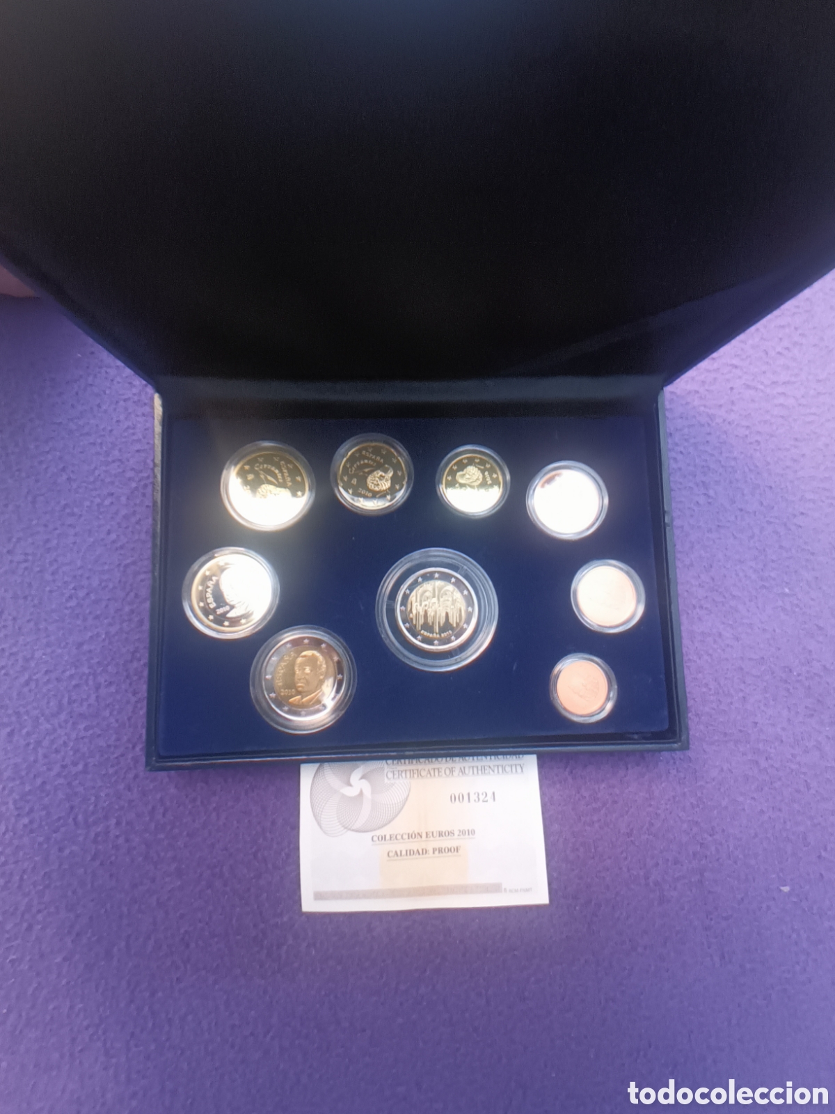 Monedas FNMT: 2010, EUROSET PROOF ESPA&Ntilde;A - Foto 1