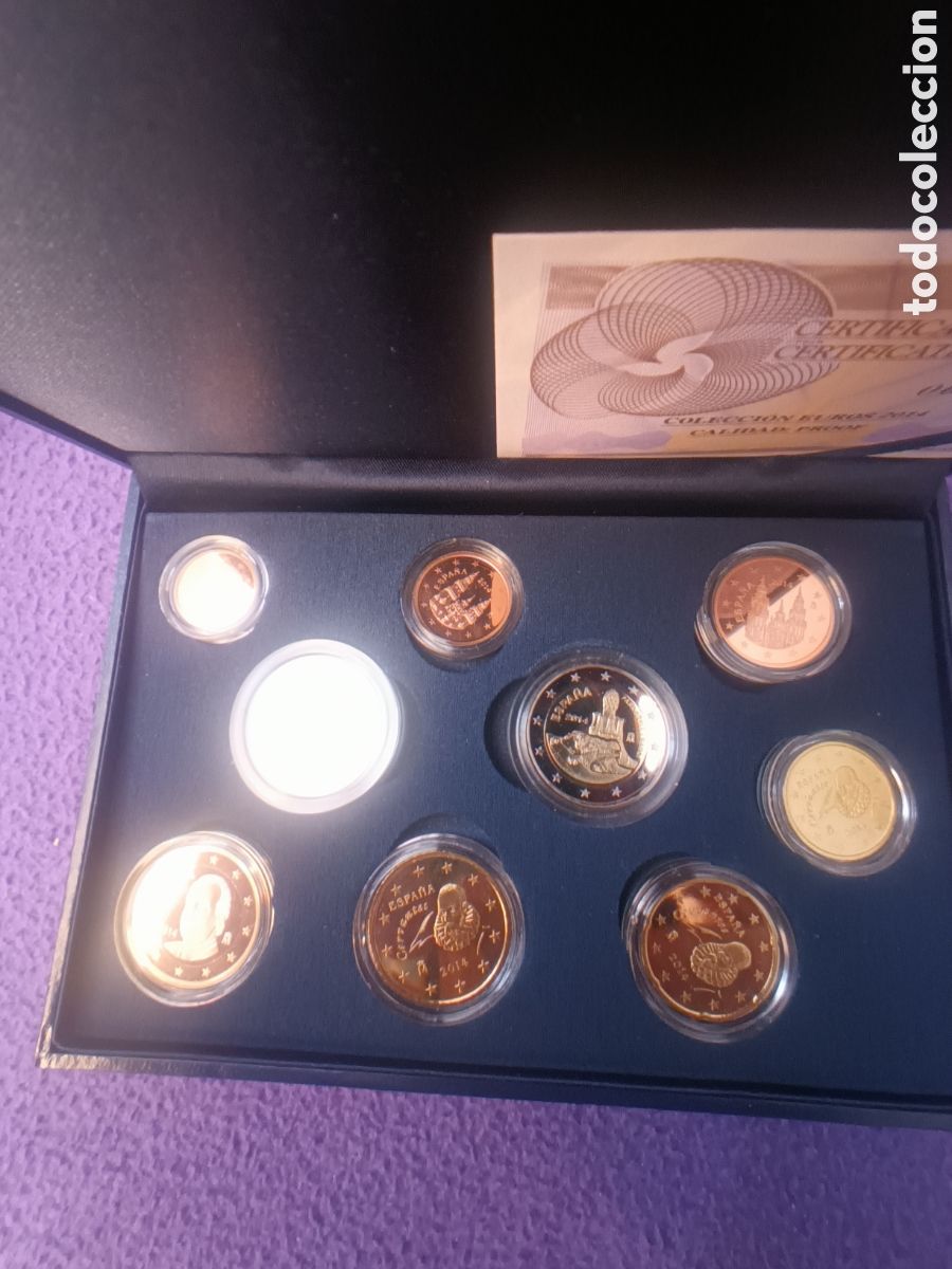 Monedas FNMT: EUROSET PROOF ESPA&Ntilde;A 2014