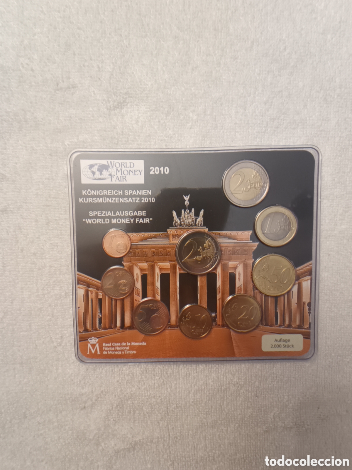 Monedas FNMT: 2010, EUROSET WMF BERL&Iacute;N - Foto 5
