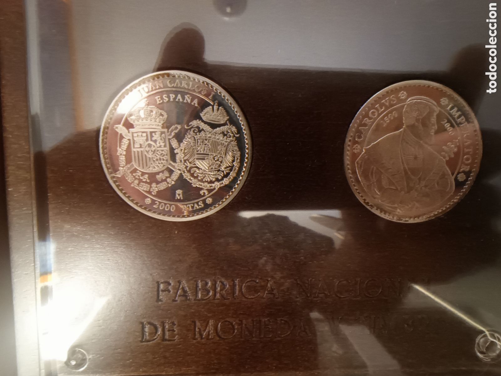 Monedas FNMT: 2000, CARLOS V EMPERADOR, COLECCI&Oacute;N COMPLETA V CENTENARIO - Foto 5