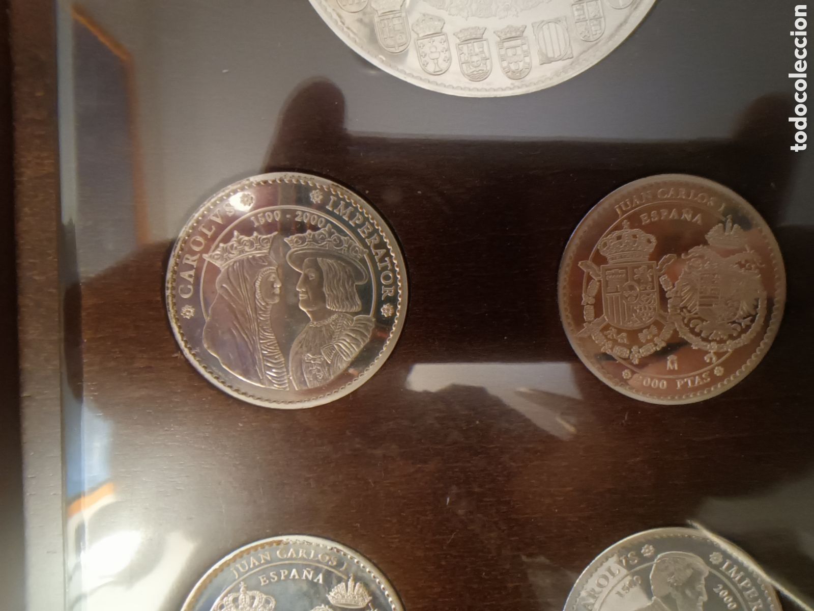 Monedas FNMT: 2000, CARLOS V EMPERADOR, COLECCI&Oacute;N COMPLETA V CENTENARIO - Foto 6
