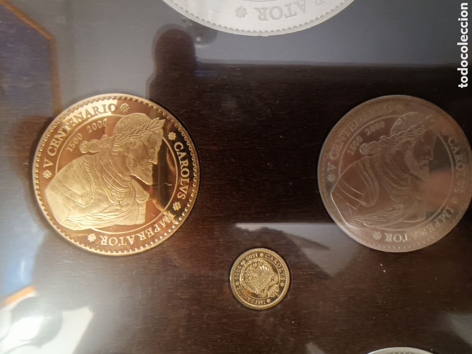 Monedas FNMT: 2000, CARLOS V EMPERADOR, COLECCI&Oacute;N COMPLETA V CENTENARIO - Foto 9