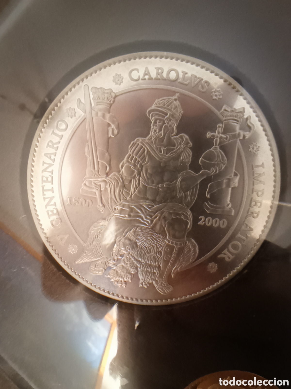 Monedas FNMT: 2000, CARLOS V EMPERADOR, COLECCI&Oacute;N COMPLETA V CENTENARIO - Foto 10