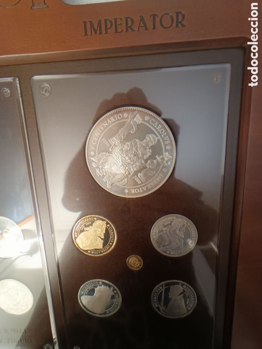 Monedas FNMT: 2000, CARLOS V EMPERADOR, COLECCI&Oacute;N COMPLETA V CENTENARIO - Foto 17