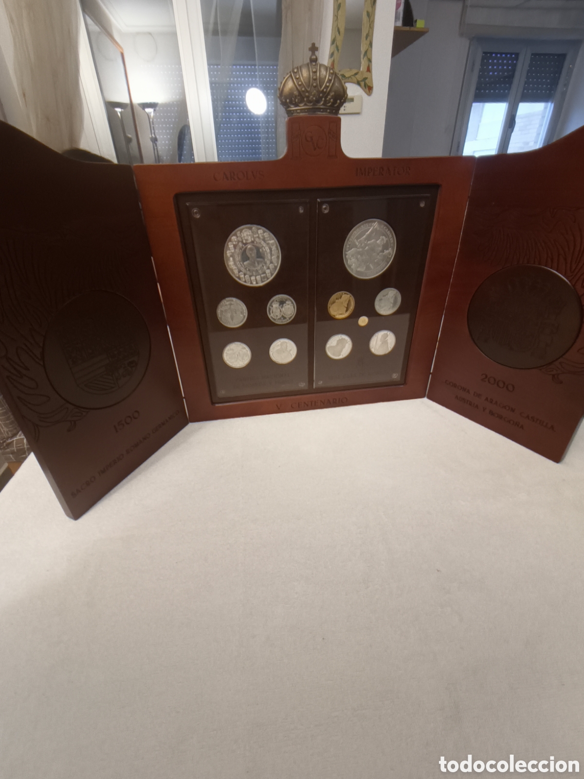 Monedas FNMT: 2000, CARLOS V EMPERADOR, COLECCI&Oacute;N COMPLETA V CENTENARIO - Foto 1