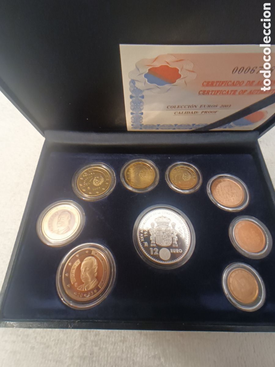 Monete FNMT: 2003, EUROSET PROOF ESPA&Ntilde;A