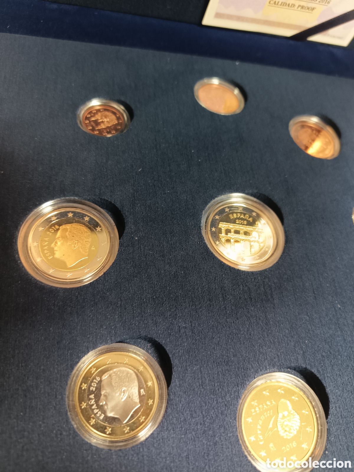 Monedas FNMT: 2016, EUROSET PROOF ESPA&Ntilde;A - Foto 6
