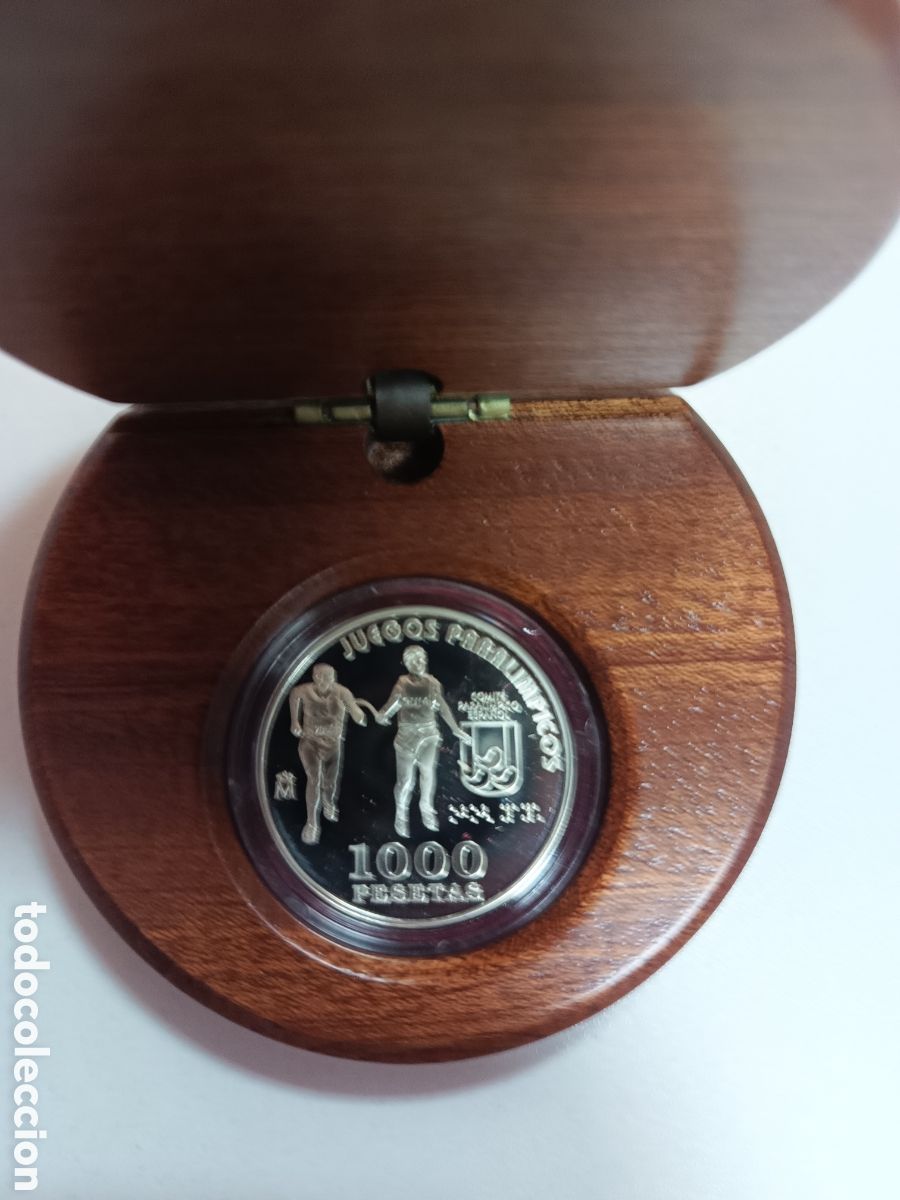 Monedas FNMT: 2000 JUEGOS PARAL&Iacute;MPICOS, ATLETISMO PARA CIEGOS 1000 PTS.