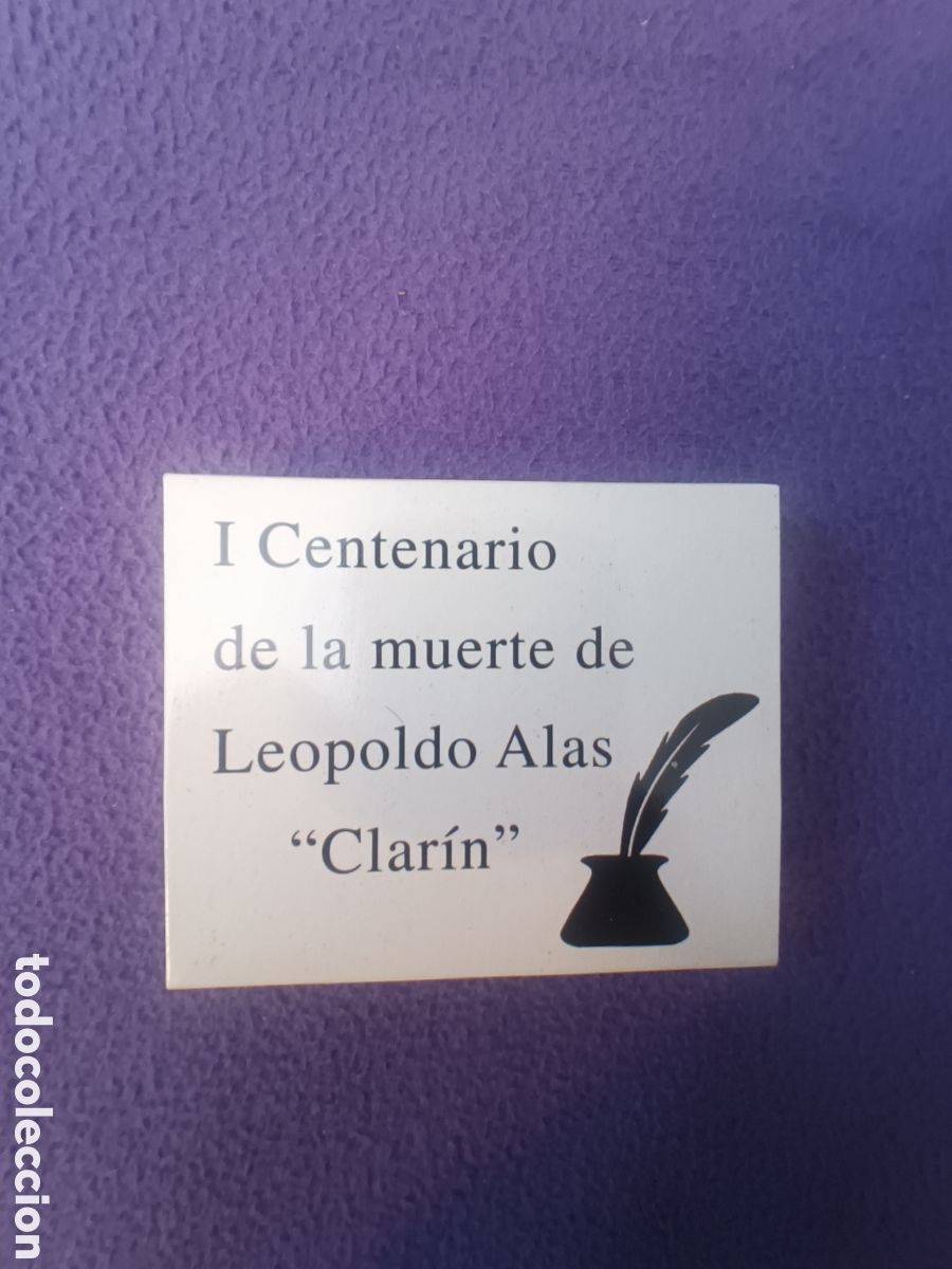 Monedas FNMT: 2001, LEOPOLDO ALAS &rdquo;CLAR&Iacute;N&rdquo; CENTENARIO DE SU MUERTE 2000 PESETAS