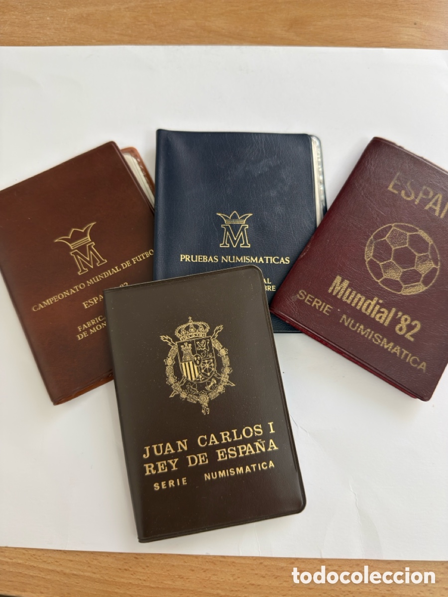 Monedas FNMT: 4 CARRERILLAS PRUEBA PESETA (1970, 1978 y 1980) &ndash; ENSAYOS FNMT &ndash; RARAS