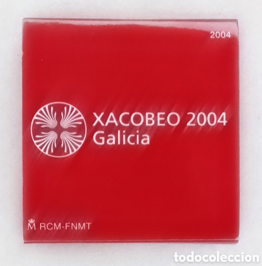 Monedas FNMT: 2004, XACOBEO GALICIA MONEDA DE 10&euro; EN PLATA - Foto 2