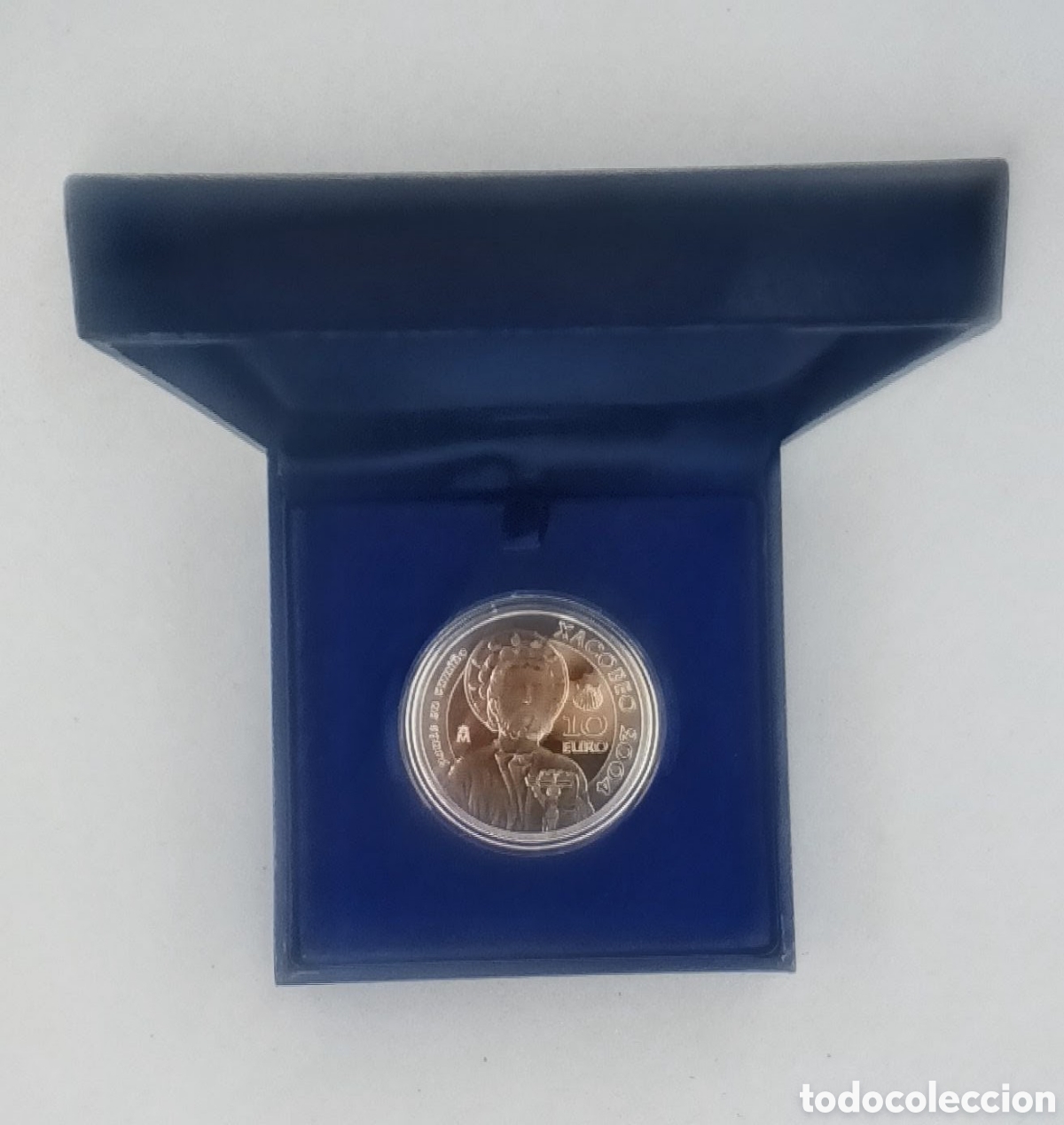 Monedas FNMT: 2004, XACOBEO GALICIA MONEDA DE 10&euro; EN PLATA - Foto 9