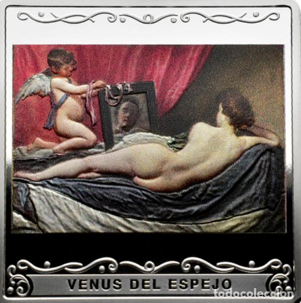 Monedas FNMT: FNMT: 425 ANIV VEL&Aacute;ZQUEZ (2024) VENUS ESPEJO. Plata Proof
