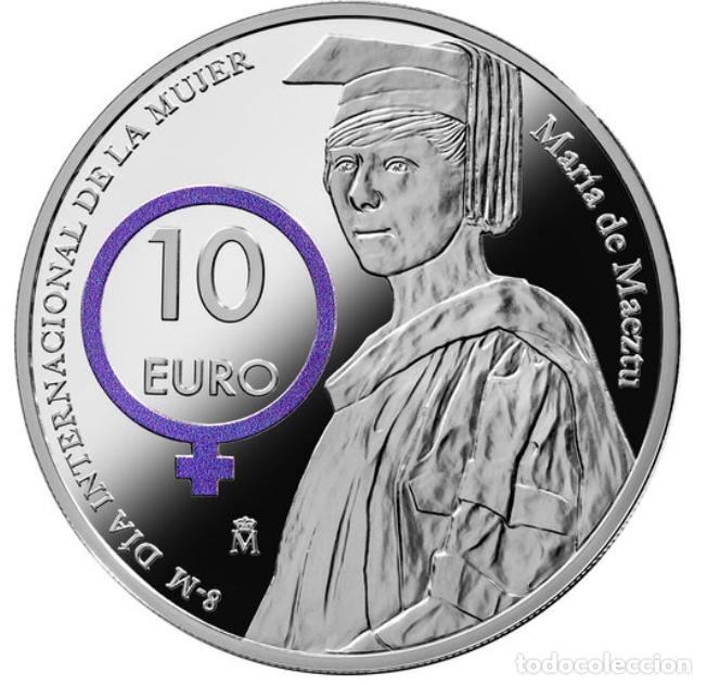 Monedas FNMT: FNMT MAR&Iacute;A DE MAEZTU (2023) 8 REALES. Plata proof