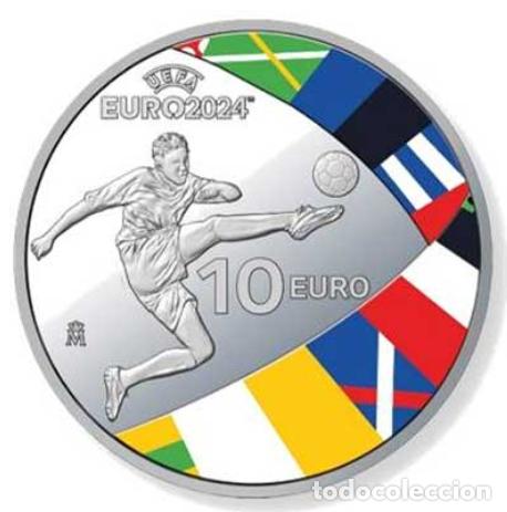 Monedas FNMT: FNMT. UEFA EURO 2024. GERMANY. PLATA PROOF
