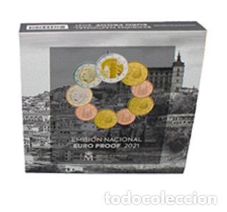 Monedas FNMT: FNMT. Euroset Proof 2021. Ciudad de Toledo.
