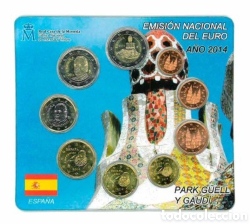Monedas FNMT: cartera euroset espa&ntilde;a 2014