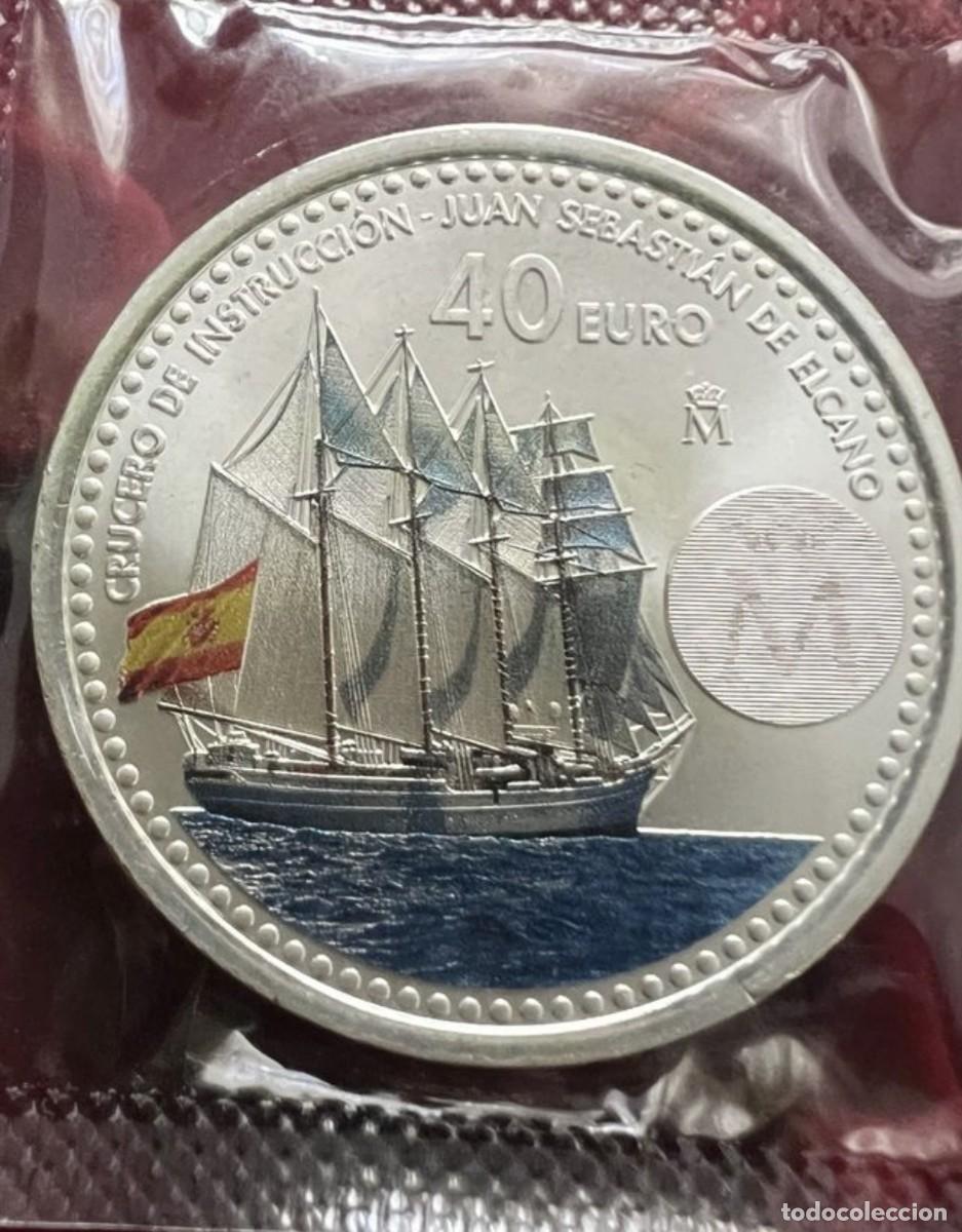 Monedas FNMT: Moneda Plata 40 Euros