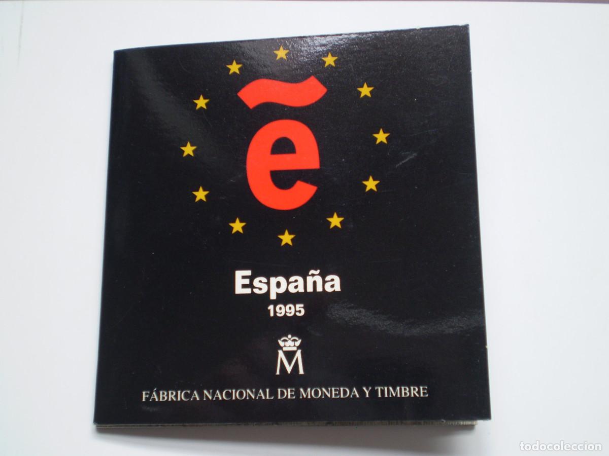 Monedas FNMT: 2000 pesetas Plata Cartera oficial FNMT Espa&ntilde;a 1995 Presidencia Espa&ntilde;ola U.E.