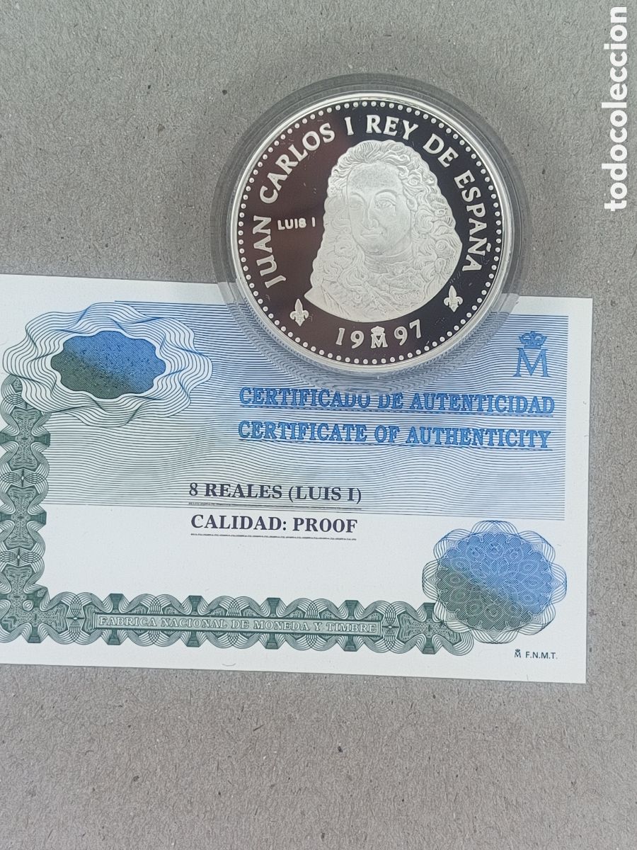 Monedas FNMT: 1997, 1&ordf; SERIE CASA DE BORBONES EN PLATA - Foto 10