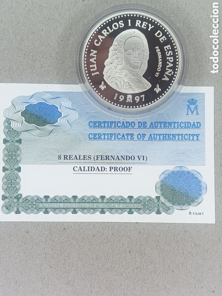 Monedas FNMT: 1997, 1&ordf; SERIE CASA DE BORBONES EN PLATA - Foto 14