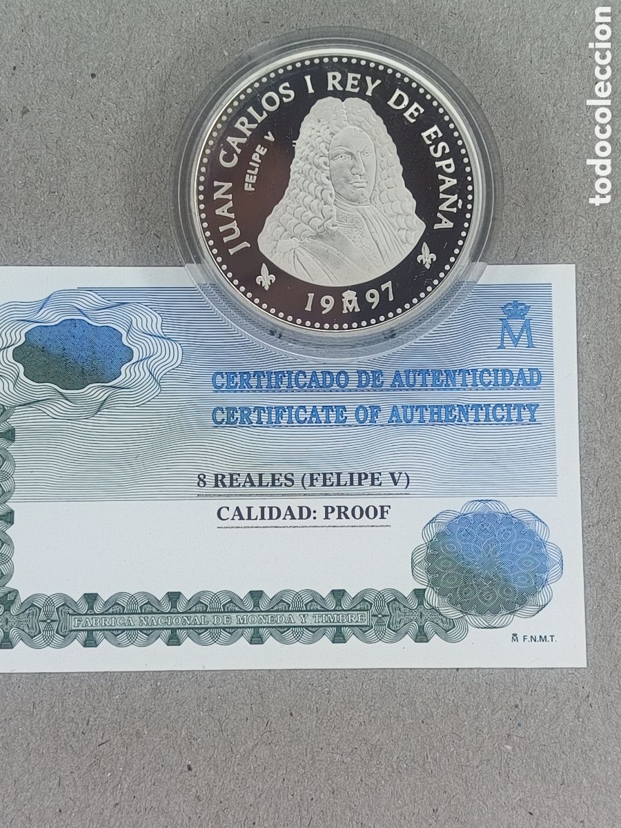 Monedas FNMT: 1997, 1&ordf; SERIE CASA DE BORBONES EN PLATA - Foto 18