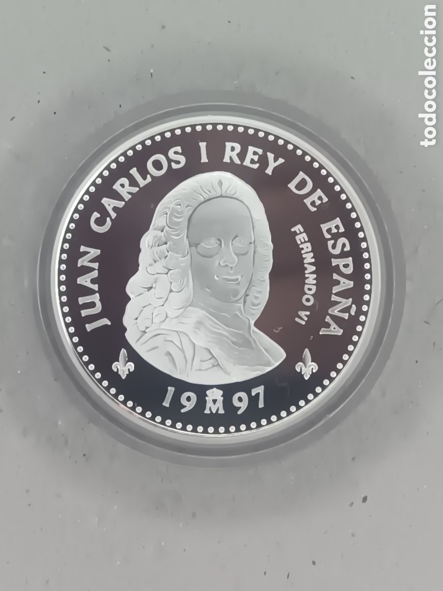 Monedas FNMT: 1997, FERNANDO VI, 1&ordf; SERIE CASA DE BORB&Oacute;N 2000 PESETAS